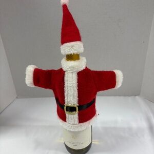 Santa Bottle Coat - Wine not Included.